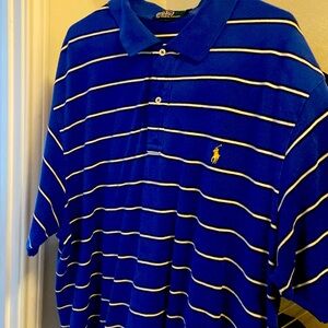 Royal blue polo size 3x